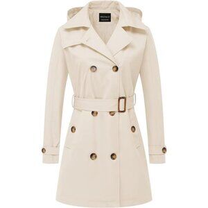 Women’s Light Tan Trench Coat